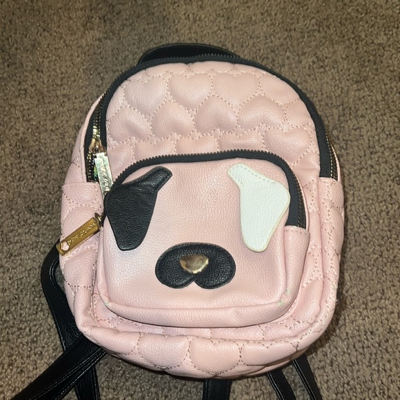 BETSEY JOHNSON Mini‎ Dog Backpack Handbag/Purse - Picture 1 of 7